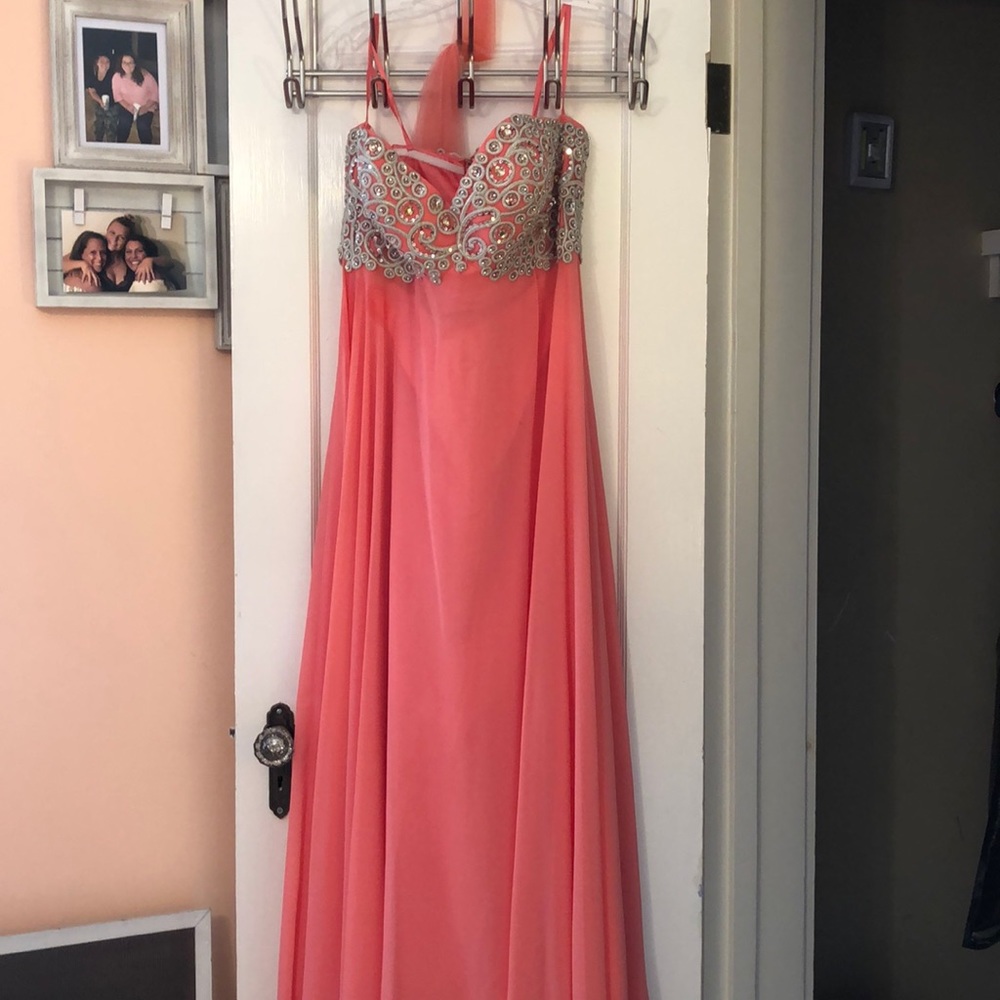 Coral Prom Dress